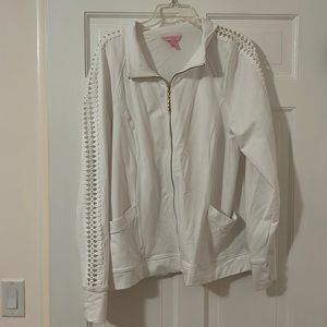 Lily Pulitzer zip up jacket size xl